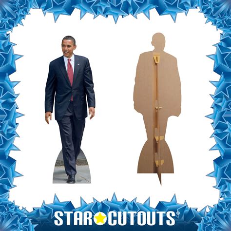 STAR CUTOUTS Ltd Life Size Cardboard Standee of President Obama- Buy ...