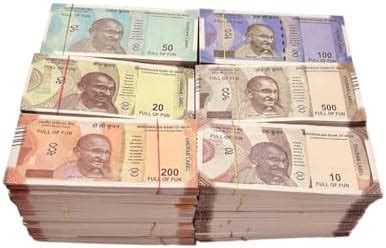 Buy 500 Dummy Indian Currency Duplicate Money Denomination All New 10 ...