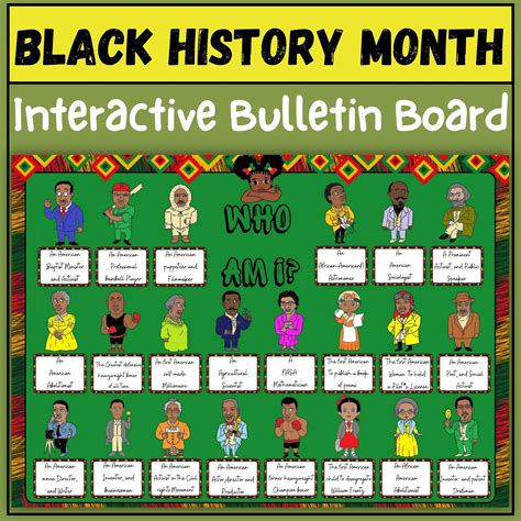Black History Month Bulletin Board Printables - prntbl ...