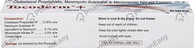 Tocoderm Plus Tube Of 15gm Cream: Uses, Side Effects, Price & Dosage ...