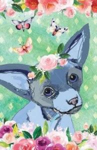 Bullet Journal for Dog Lovers Chihuahua in Flowers: Buy Bullet Journal ...