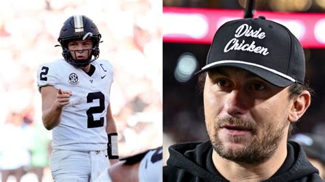 Mentor Johnny Manziel Shrugs Off Diego Pavia, Vanderbilt's Loss to ...