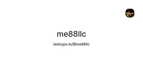 me88llc — Teletype