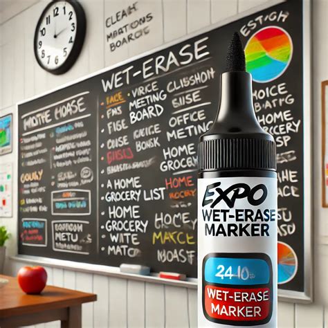 EXPO Vis-a-Vis Wet Erase Markers - Buy Expo Whiteboard Marker Online