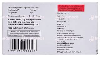 Etobrix 90 Mg Capsule 10 - Uses, Side Effects, Dosage, Price | Truemeds