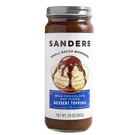 Sanders Milk Chocolate Hot Fudge Topping, 20 oz. | BJ's Wholesale Club