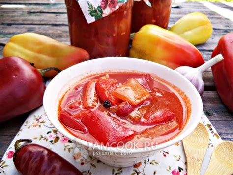 Классическое лечо с томатной пастой — рецепт с фото | Ethnic recipes ...