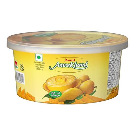 Amul Amrakhand, 200 g : Amazon.in: Grocery & Gourmet Foods