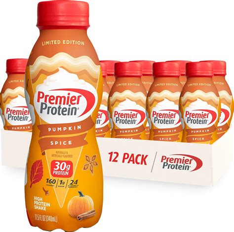 Amazon.com: Premier Protein 30g Protein Shake, Pumpkin Spice, 11 Fl Oz ...
