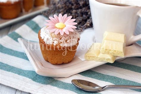 Кексы с белым шоколадом - простой и вкусный рецепт с пошаговыми фото