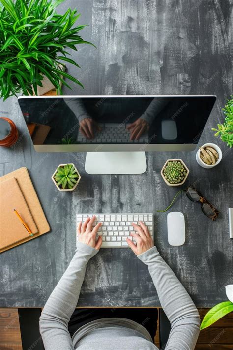 Image of Person Working On Computer 的图像结果