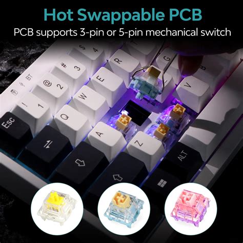 EPOMAKER Theory TH68 Pro 65% 67 Keys RGB Hotswap | Ubuy India
