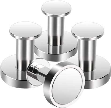 MIN CI Magnetic Hooks, 36mm Extra Strong Magnets 70lbs(32kg), N52 ...