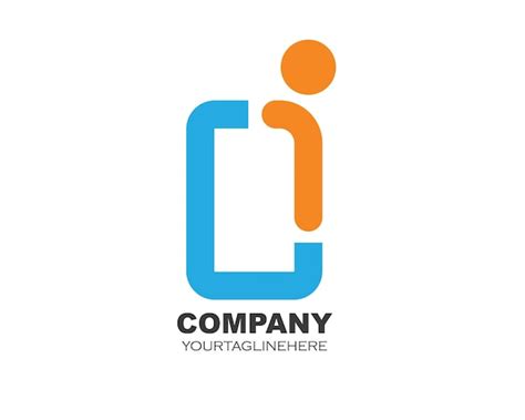 Ik brief logo pictogram illustratie vector | Premium Vector