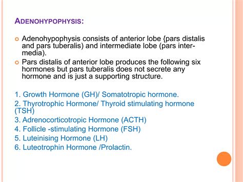 Endocrine system pituitary gland | PPTX