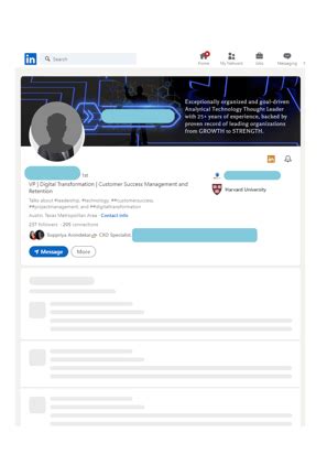 ATS Resume | Visual Profile | LinkedIn Profile Optimization ...