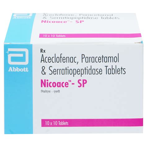 Nicoace-SP Tablet | Uses, Side Effects, Price | Apollo Pharmacy