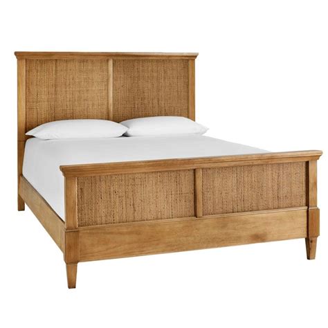 Buy Marsden Patina Finish Queen Cane Bed (65 in. W x 54 in. H) Online ...