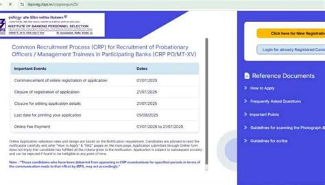 IBPS PO, SO Recruitment 2025 Registration Ends Today: Apply At ibps.in ...