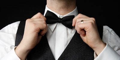 Rules of Wearing a Bow Tie