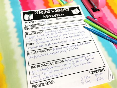 Image result for Mini Lesson Examples