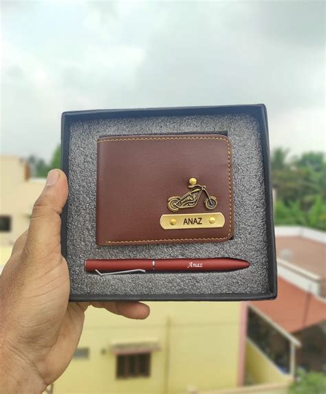 Customized Wallet and Pen Combo | Gift for Men | Giftify