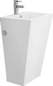 CERA Charles One Piece Wash Basins With Integrated Pedestal Pedestal ...