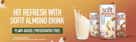 Sofit Almond Milk Unsweetened 200ml : Amazon.in: Grocery & Gourmet Foods