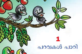 Reading Cards - പറവകൾ പാറി