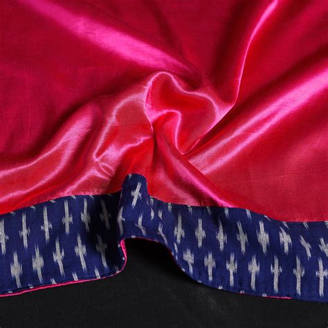 Pink Plain Mashru Silk Blouse Piece – iTokri आई.टोकरी