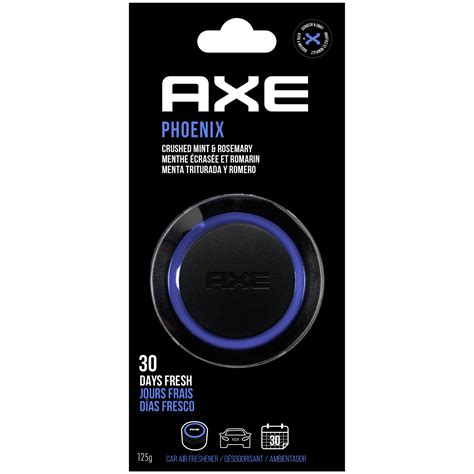 AXE Black Gel Can Car Air Freshener | Axe
