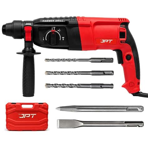 Jpt -26H Sds-Plus 26Mm Pro Heavy Rotary Hammer | 1050W | 1200 Rpm | 3.0 ...