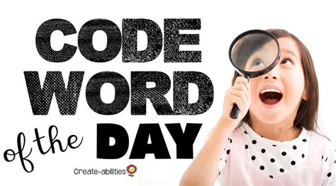 Image result for Today Code Word