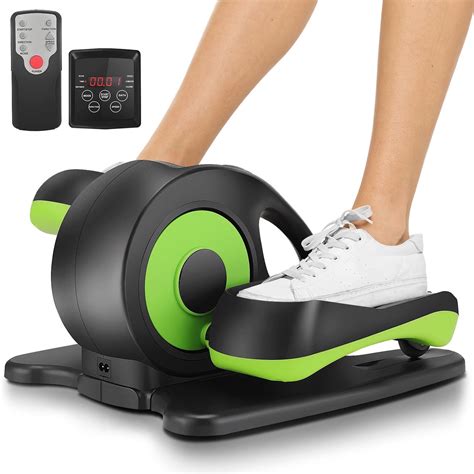 ANCHEER Compact Under Desk Elliptical, Electric Pedal Exerciser with ...
