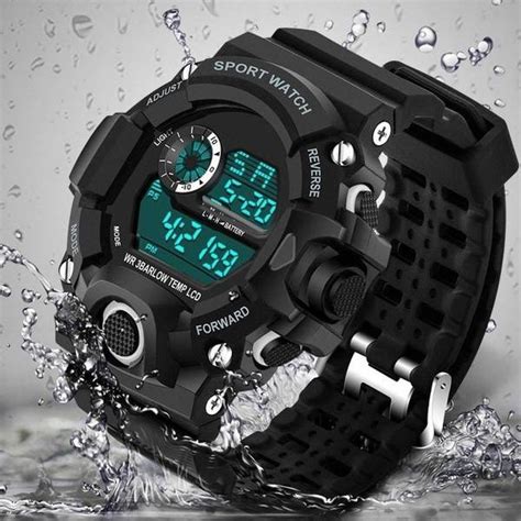 Water Resistance Water Resistance Digital Watch - For Men - Price History