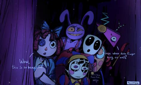 pomni, jax, ragatha, gangle, and zooble (the amazing digital circus ...