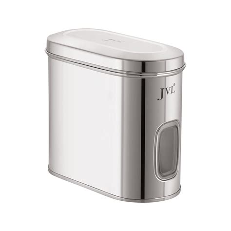 Buy JVL Stainless Steel Kitchen Storage Container,Capsule Shape Galaxy ...