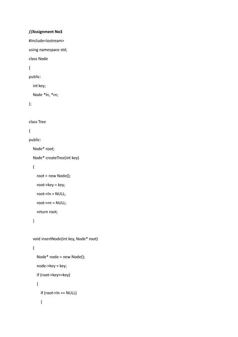 DSAL Assignment No3 - //Assignment No #include using namespace std ...