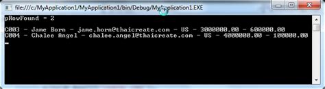 Procedures Stockees SQL Server VB.NET 的图像结果