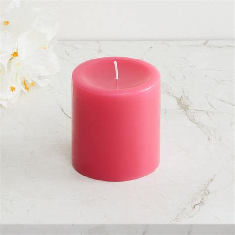 Buy Colour Connect Lotus and Peony Scented Pillar Candle from Home ...