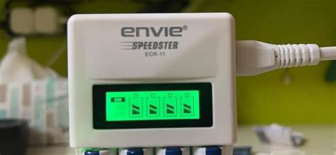 ENVIE® (ECR 20 MC+4xAA2800) Standard Rechargeable Battery Charger for ...