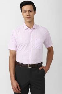 PETER ENGLAND Men Checkered Formal White Shirt - Buy PETER ENGLAND Men ...