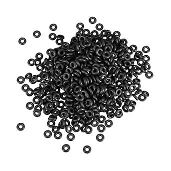 uxcell Nitrile Rubber O-Rings 6mm OD 2mm ID 2mm Width, Metric Buna-N ...