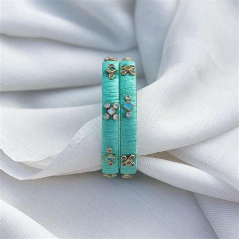 Image result for Silk Thread Bangles