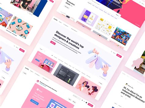 Introducing: A brand new Dribbble by Ryan Johnson for Dribbble on Dribbble