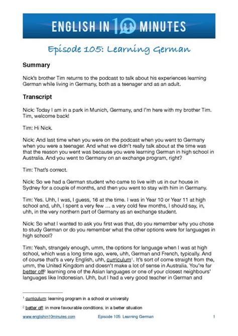 Image result for German Lessons 107