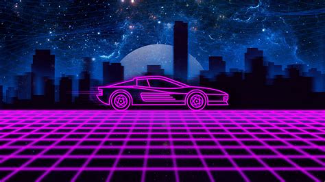 Image result for Synthwave Background