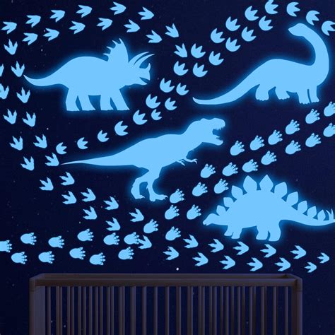 Dinosaur Wall Decals Dinosaur Glow in The Dark Wall India | Ubuy