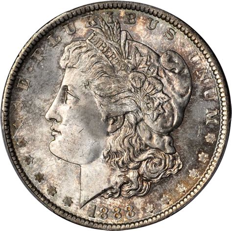 1888 Morgan Silver Dollar. MS-66 (PCGS).拍卖成交价格及图片- 芝麻开门收藏网