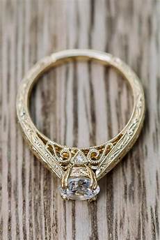 Engagement Rings With Gold by 27 The Best Yellow Gold Engagement Rings From Engagement Rings With Gold